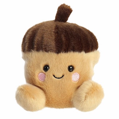 Aurora Mini Oak Acorn Palm Pals Adorable Stuffed Animal Brown 5"