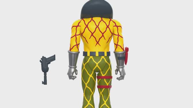 G.I. Joe Python Patrol Destro Weapons Supplier ReAction Figure, 2 of 5, play video