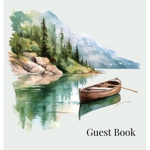 Guest book (hardback), comments book, guest book to sign, vacation home, holiday home, visitors comment book - by  Lulu and Bell (Hardcover) - 1 of 1