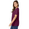 Woman Within Plus Size Perfect Short-Sleeve Scoopneck Tee - 4 of 4