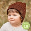 KeaBabies 3pk Warmzy Baby Beanies, 0-36 months Baby Hats, Baby Winter Hat for Newborn, Infant, Toddlers, Boys, Girls - 2 of 4