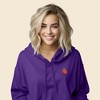 Dalix Strawberry Embroidered Fleece Cropped Hoodie Cold Fall Winter Women - 3 of 4