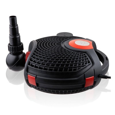 Alpine Black and Red Electric Pond Pump with 33-ft Cord