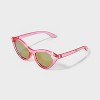 Girls' Wicked Glinda Cateye Sunglasses - Pink - 3 of 3
