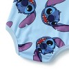 Disney Stitch Baby Boy Character Allover Print Bodysuit  Romper - 4 of 4