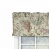 RLF Home 100% Cotton High Quality Tila Tailored Window Valance with 1.5" Rod Pocket 50" W X 12" L Gray - 4 of 4