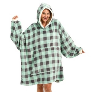 ADR Adult Wearable Blanket, Sweater Hoodie, Blanket with Sleeves for Men & Women Oversized Sweatshirt - 1 of 3