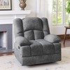 MAYEERTY Limestone Oversized Rocking Recliner Chair for Adults, Perfect for Living Room - 3 of 4