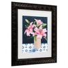 Trademark Fine Art - Grace Popp  Honeys Lilies II Matted Framed Art - 3 of 4