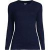 Lands' End Women's Cotton Rib T-shirt - 3 of 3