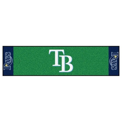 MLB Tampa Bay Rays 1.5'x6' Putting Mat - Green