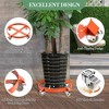 55 Gallon Drum Dolly with Casters -Effortless Movement with Five 360¡ã Swivel Wheels and Brakes - 2 of 4