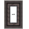 PosterPalooza | Panoramic 3.5" Wide Ornate Black Frame - UV Acrylic, Foam Board Backing, Hanging Hardware - 2 of 4