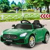 Infans 12V Kids Ride On Car Licensed Mercedes Benz AMG GTR w/Remote Control & MP3 Green - 3 of 4