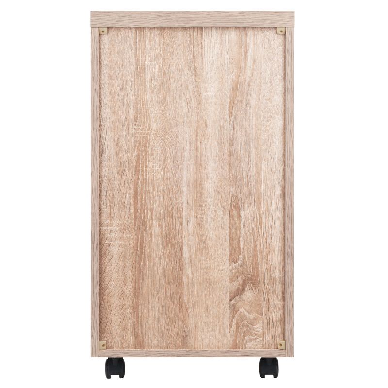Kenner Mobile 5 Drawer Storage Cabinet Wood - Winsome, 6 of 10