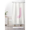 Deny Designs April Lane Art Block Monogram Memory Foam Bath Mat - 4 of 4