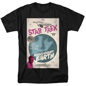 Star Trek Tos Episode 55 Adult T-Shirt Black - 1 of 4