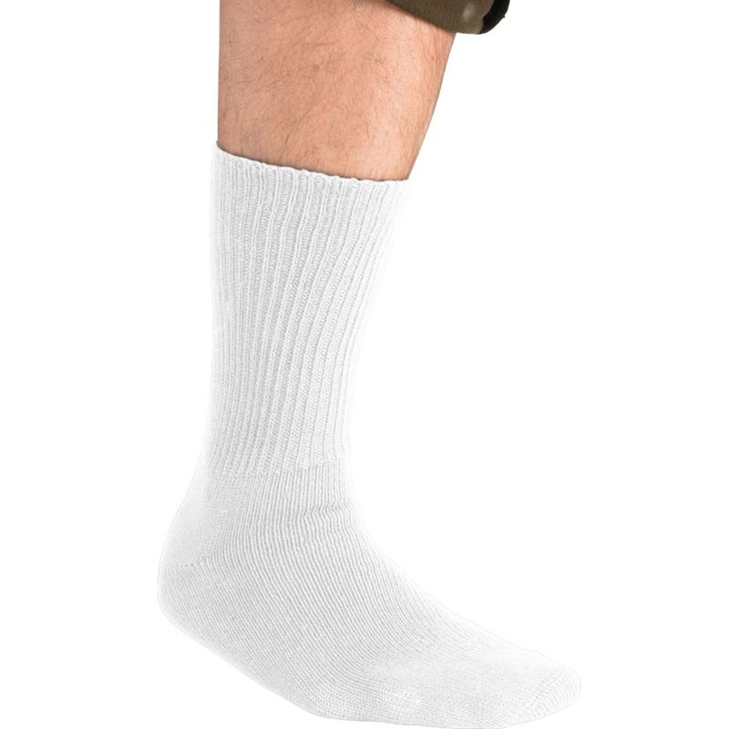 KingSize Men's Big & Tall Diabetic Crew Socks, 1 of 2