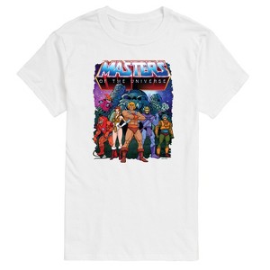 Men's - Masters of the Universe - He-Man and Friends Group Short Sleeve Graphic T-Shirt - 1 of 4
