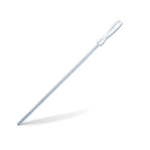 Brushtech Sink Drain & Overflow Cleaning Brush - Flexible Drain Cleaning Gadget for Clogs, Hair, & Debris - Bathroom Sink Maintenance - Made in USA - 1 of 4