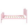 YOOCOZZ  Twin Size Wooden Bed with Headboard, Footboard and Slatted Base - 3 of 4