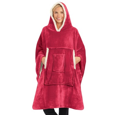 Collections Etc Soft & Cozy Oversized Poncho