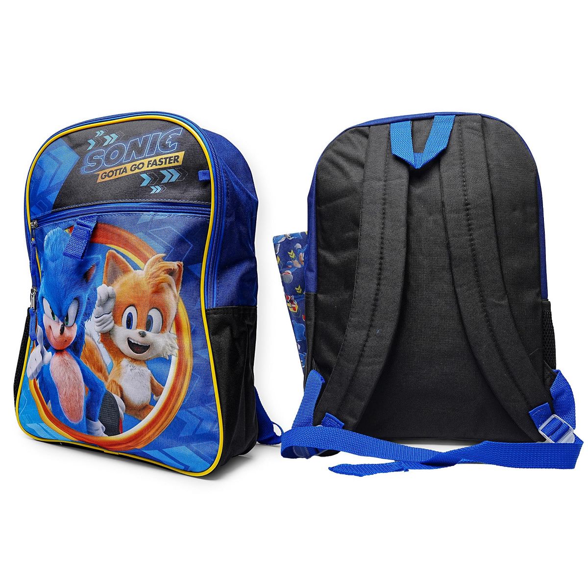 Bioworld Sonic The Hedgehog and Friends 5 Piece 16 Inch Backpack Set - thumbnail 3