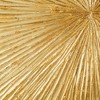 AZL1 Life Concept Wall Art Hand Painted Dimensional Resin Modern Abstract Sunburst with Metallic Gold Finish for Home, Gold, 32.68"*32.68"*1.97" - 3 of 4