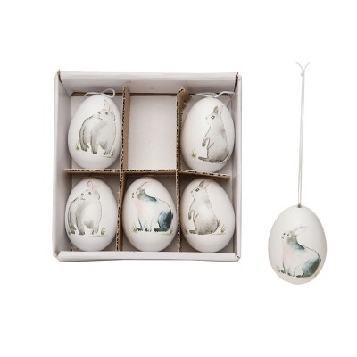 Gallerie II Woodland Rabbit Eggs Gift Box Set of 6