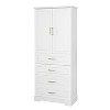 YOOCOZZ 72.2 Inch Freestanding Bathroom Cabinet with 3 Drawers, Adjustable Shelf, Soft-Close Doors, MDF Panels, Steel Handles - 3 of 4