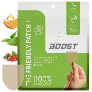 The Friendly Patch Boost Energy Patches 28 Focus, Energy, Guarana, Caffeine, Clarity - 1 of 4