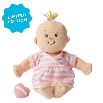 Image of Manhattan Toy Baby Stella Peach 15" Soft First Baby Doll for Ages 1 Year and Up, No Retail Packaging