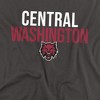 Men's Central Washington University Official Stacked T-Shirt - 2 of 4