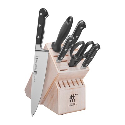 Knife Set for Kitchen with Block, E-far 16-Piece High Carbon Stainless  Steel Knife Sets Includes Chef Utility Paring Steak Serrated Bread Knife 