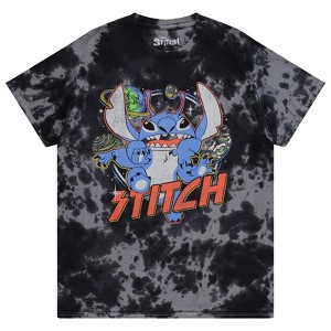 Mens Lilo and Stitch Tee - Mens Classic Lilo and Stitch Tie Dye T-Shirt - 1 of 4