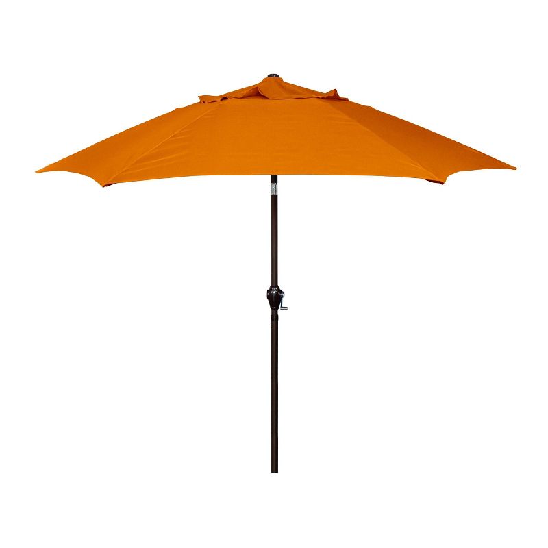 9&#39; x 9&#39; Aluminum Market Patio Umbrella with Crank Lift and Push Button Tilt Tuscan - Astella, 1 of 7