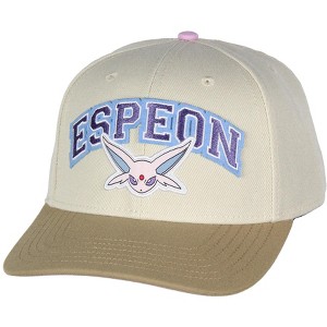 Pokemon Adult Embroidered Precurve Snapback Hat For Men and Women - 1 of 4