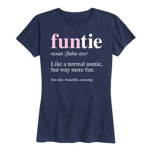 Women's - Instant Message - Funtie Short Sleeve Graphic T-Shirt - 1 of 4