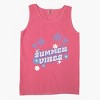 Simply Sage Market Summer Vibes Palm Trees Floral Garment Dyed Tank - 3 of 3