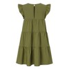 Clearlove Women's Ruffle Sleeve Mini Dress Summer Casual Crewneck Flowy A Line Short Babydoll Dress with Tiered - 3 of 4