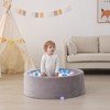 Whisen Ball Pit Balls 500 Count for Kids, Colorful Phthalate Free BPA Free, Safe, Crushproof, Lightweight, Gift for Kids - 2 of 4