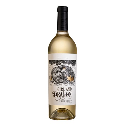 The Girl & The Dragon Pinot Grigio White Wine - 750ml Bottle