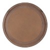 Kate and Laurel Cannondale Round Wood Round Mirror, 28" Diameter, Natural - 4 of 4