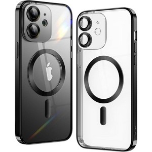 Entronix [Magnetic] Case Compatible with iPhone 11 - [Clear Back] Luxury Glossy Cover - 1 of 4
