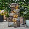 Gulches Garden Decor: Opt for 7"-42.25" High Fountain, Rustic Multi - 3 of 4