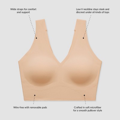 True & Co. True Everybody Women's V-Neck Bra - image 5