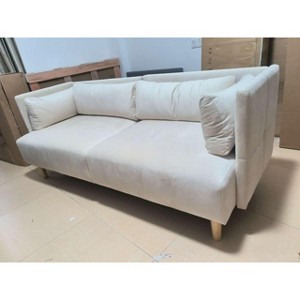 2 Removable Armrest Pillows,Loveseat Sofa, for Bedroom, Dorm, - 1 of 1