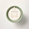 Arch Embossed Ceramic Jar Candle Coral 12oz - Hearth & Hand™ with Magnolia - 3 of 3