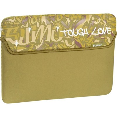 Mobile Edge Sumo Graffiti Neoprene Sleeve 14.1" Ultrabooks or 15" MacBook screens Green