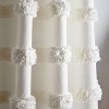 95"x50" Martha Stewart 2pk Water's Edge Tufted 95" Back Tab Curtain Panel White - 4 of 4